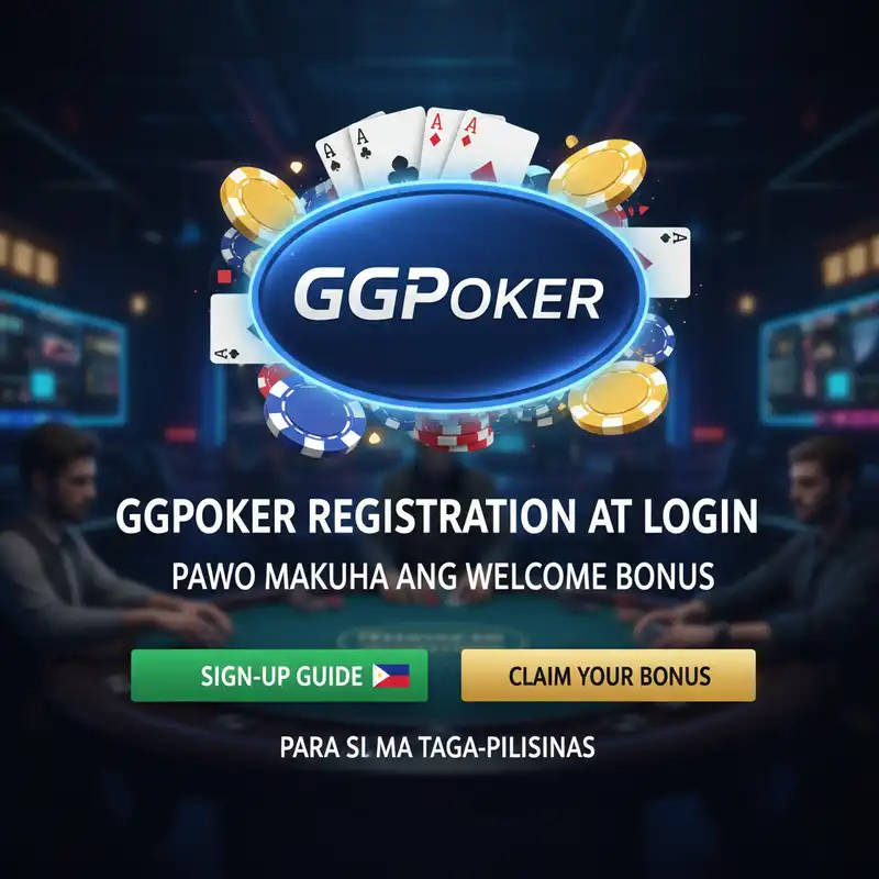 GGPoker Registration and Welcome Bonus Guide